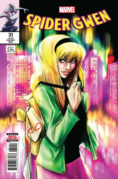 Cover of The Life of Gwen Stacy Part 2: The Bridge.