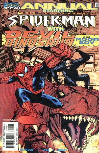 Cover of Duel With Devil Dinosaur