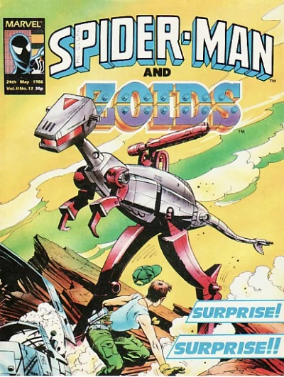 Cover of Spider-Man and Zoids 12