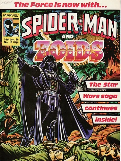 Cover of Spider-Man and Zoids 15