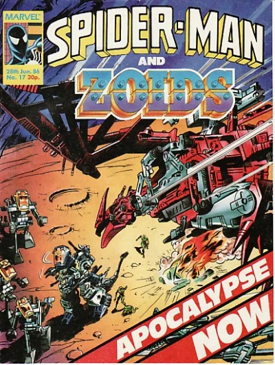Cover of Spider-Man and Zoids 17