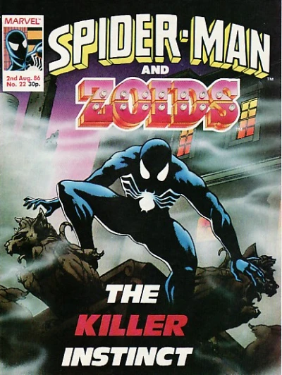 Cover of Spider-Man and Zoids 22