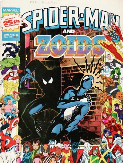 Cover of Spider-Man and Zoids 26
