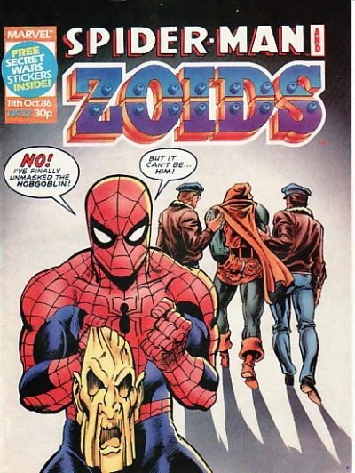 Cover of Spider-Man and Zoids 32