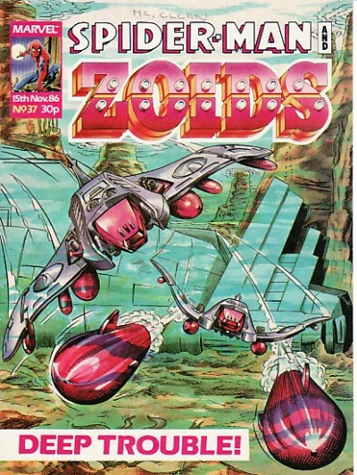 Cover of Spider-Man and Zoids 37