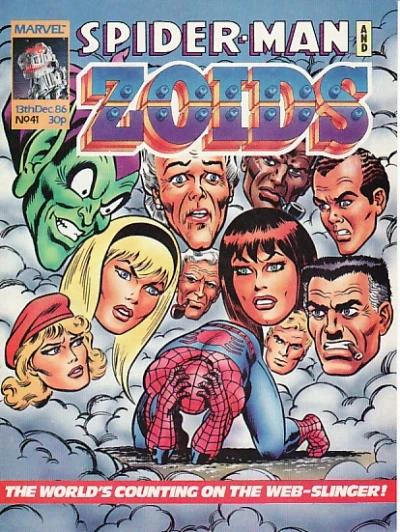 Cover of Spider-Man and Zoids 41