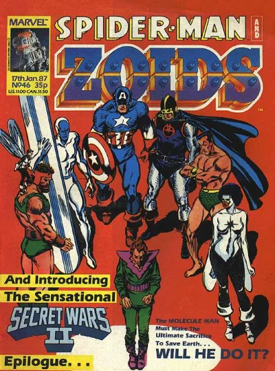 Cover of Spider-Man and Zoids 46