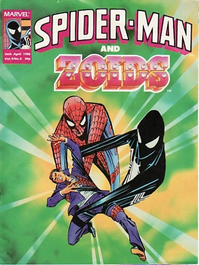 Cover of Spider-Man and Zoids 8