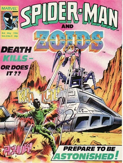 Cover of Spider-Man and Zoids 9