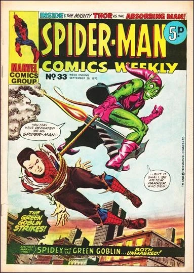 Cover of The Green Goblin Strikes!