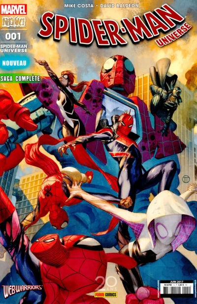 Cover of Web-Warriors: Dans le Brouillard; Méli-Mélo de Mondes