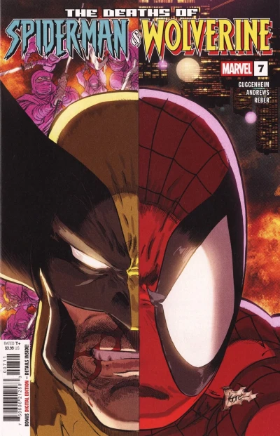 Cover of The Deaths of Spider-Man & Wolverine