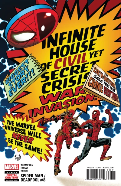 Cover of Infinite House of Civil Yet Secret Crisis War Invasions, Part One
