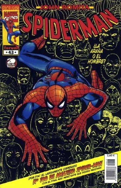 Cover of La araña o el hombre.