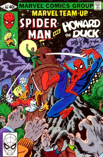 Cover of Spiderman & Howard the Duck