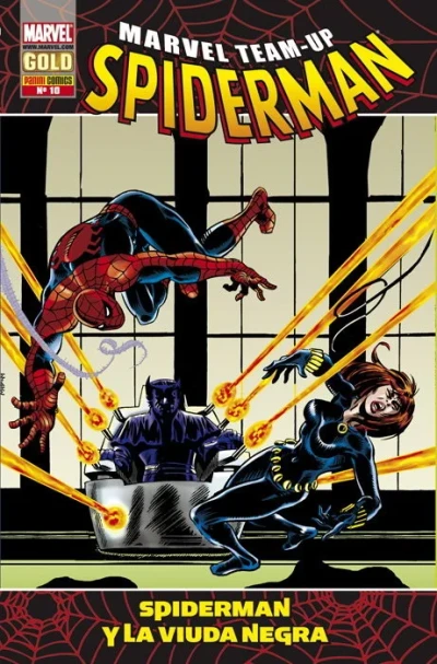 Cover of Spiderman y la Viuda Negra