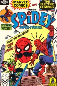 Spidey For President; Fargo's Problem; The Rocket Racer