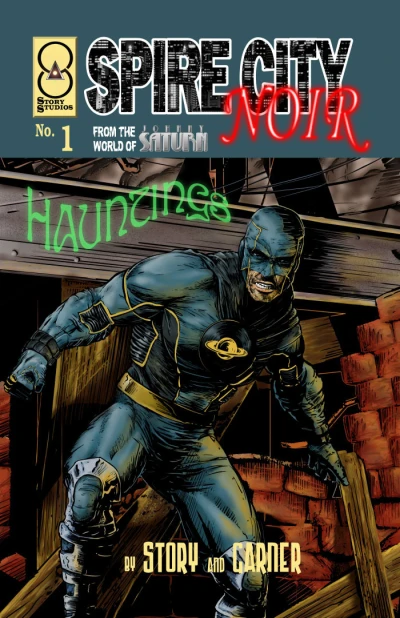 Cover of Johnny Saturn: Hauntings