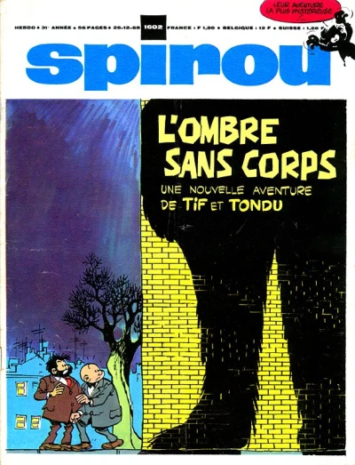 Cover of L'Ombre Sans Corps