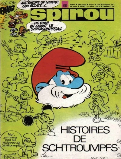 Cover of Histoires de Schtroumpfs