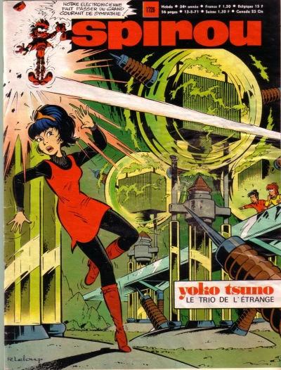 Cover of Yoko Tsuno le Trio de l'etrange