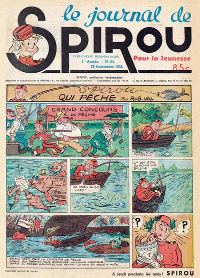Cover of Spirou Qui Peche