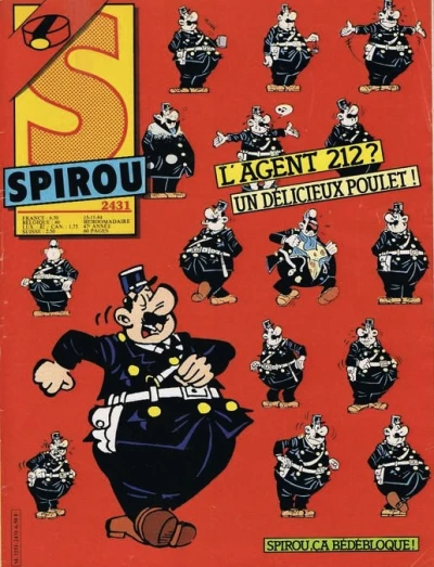 Cover of L'Agent 212 ? Un délicieux poulet !