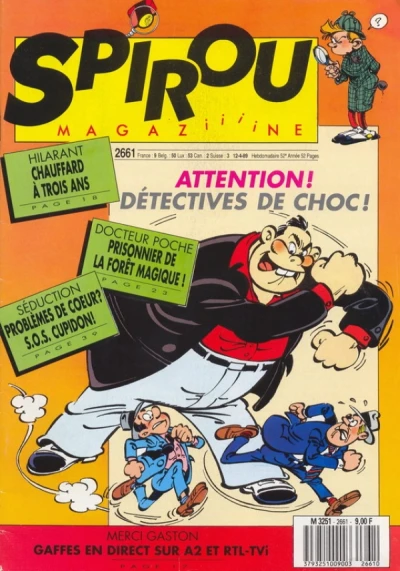 Cover of Attention ! Détectives de choc !