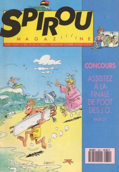 Cover of Concours : assistez à la finale de foot des J.O.