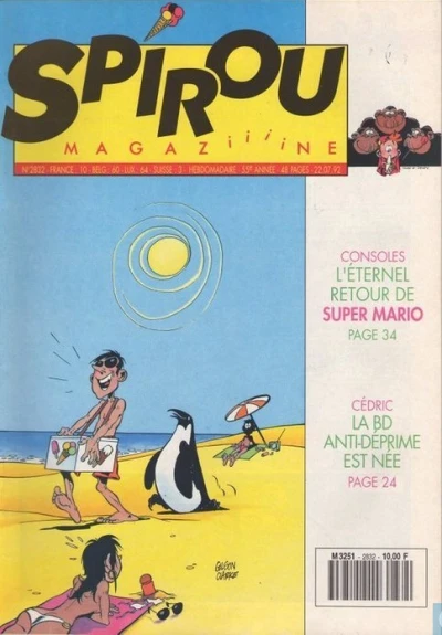 Cover of Cédric, la BD anti-déprime est née