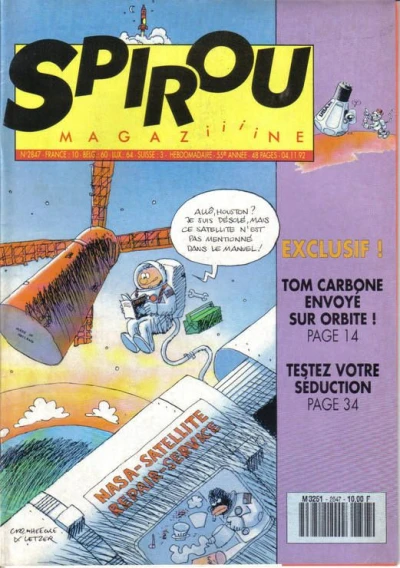 Cover of Tom Carbone envoyé sur orbite !