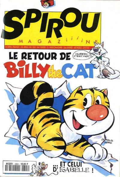 Cover of Le retour de Billy the Cat