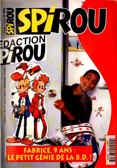 Cover of Fabrice, 9 ans : le petit génie de la B.D. !