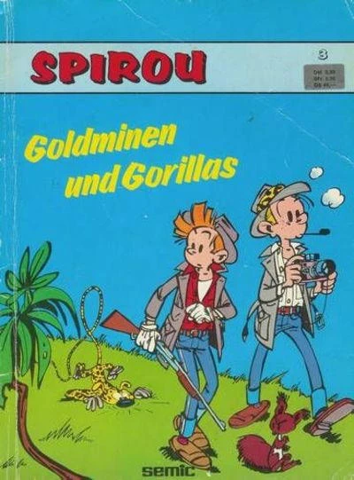 Cover of Goldminen und Gorillas