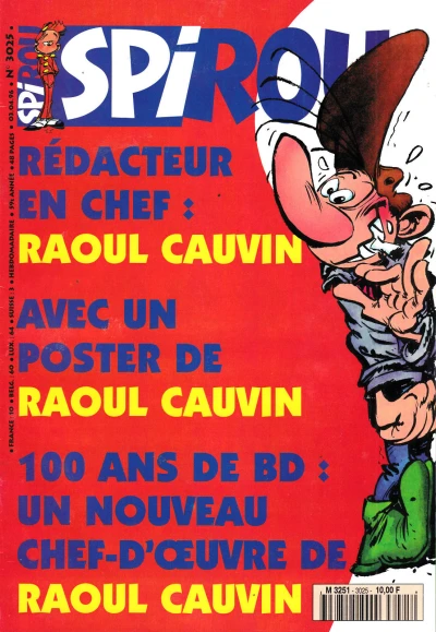 Cover of Rédacteur en chef: Raoul Cauvin