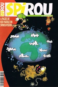 4 pages de Kid Paddle en Spirouvision