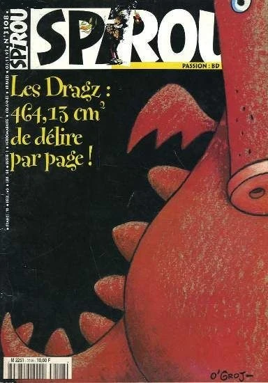 Cover of Les Dragz : 464,13 cm de délire par page !
