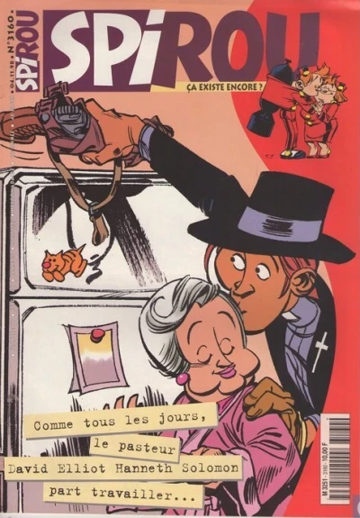 Cover of Comme tous les jours, le paster David Elliot Hanneth Solomon part travailler...