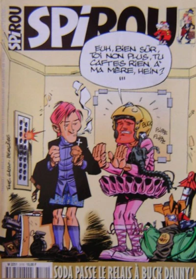 Cover of Soda passe le relais à Buck Danny !