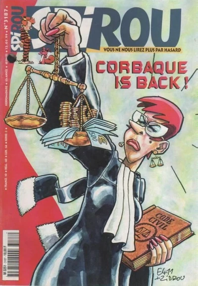 Cover of Corbaque is back !