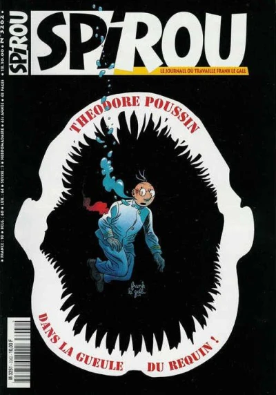 Cover of Théodore Poussin dans la gueule du requin !