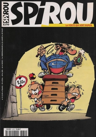 Cover of La vérité qui sort Dupuis