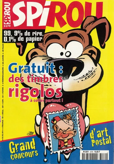 Cover of 99,9% de rire, 0,1% de papier