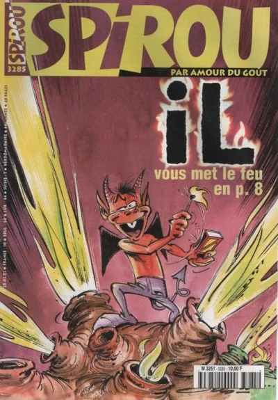 Cover of iL vous met le feu en p. 8