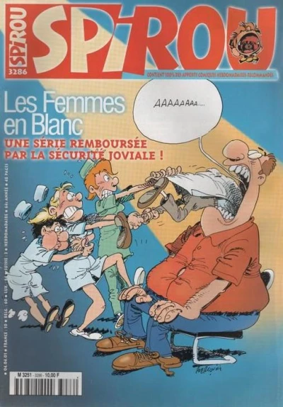 Cover of Les Femmes en Blanc, une série remboursée par la sécurité joviale !