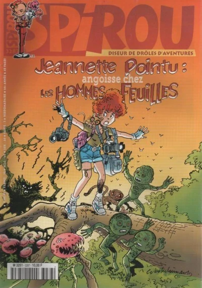 Cover of Jeannette Pointu : angoisse chez les Hommes Feuilles