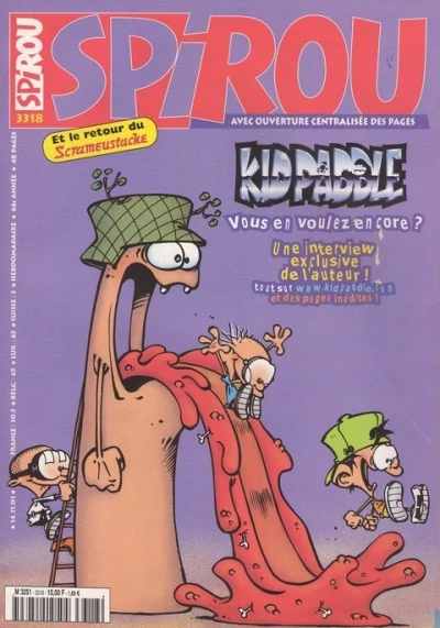 Cover of Kid Paddle, et le retour du Scrameustache