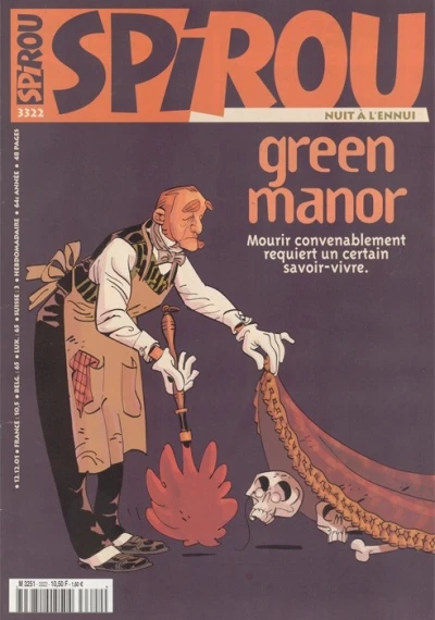 Cover of Green Manor, mourir convenablement requiert un certain savoir-vivre