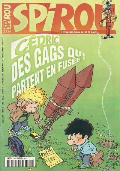Cover of Cédric, des gags qui partent en fusée !