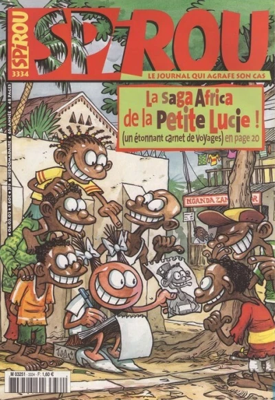 Cover of La saga Africa de la Petite Lucie